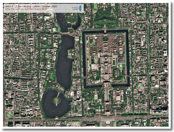 说明: C:\Users\host\Desktop\beijing_SPOT5_2.5m\北京故宫_SPOT5_2.5m.jpg